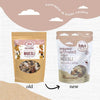 Organic Activated VeganMuesli Old and New Packaging | 2die4livefoods
