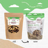 2die4 Activated Organic Brazil Nuts Old and New Packaging | 2die4livefoods